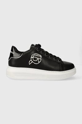 Zdjęcie produktu Karl Lagerfeld sneakersy skórzane KAPRI NFT kolor czarny KL62578