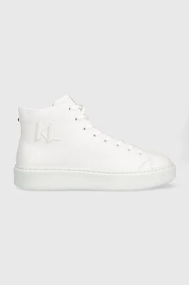 Zdjęcie produktu Karl Lagerfeld sneakersy skórzane MAXI KUP kolor biały KL52265