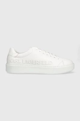 Zdjęcie produktu Karl Lagerfeld sneakersy skórzane MAXI KUP KL52225 kolor biały