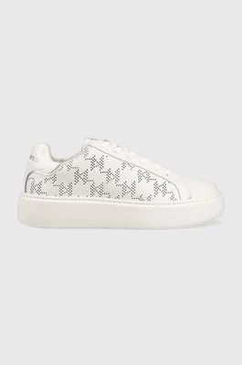 Zdjęcie produktu Karl Lagerfeld sneakersy skórzane MAXI KUP kolor biały