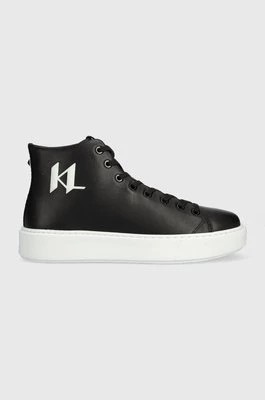 Zdjęcie produktu Karl Lagerfeld sneakersy skórzane MAXI KUP kolor czarny KL52265