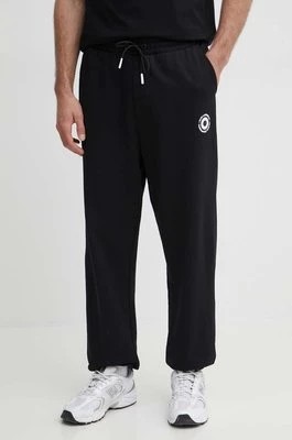 Zdjęcie produktu Karl Lagerfeld spodnie dresowe bawełniane Dour Darcel X Karl kolor czarny z nadrukiem 542930.705097