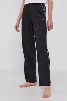Zdjęcie produktu Karl Lagerfeld Spodnie piżamowe 211W2121 damskie kolor czarny