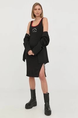 Zdjęcie produktu Karl Lagerfeld sukienka 225W1357 kolor czarny mini dopasowana