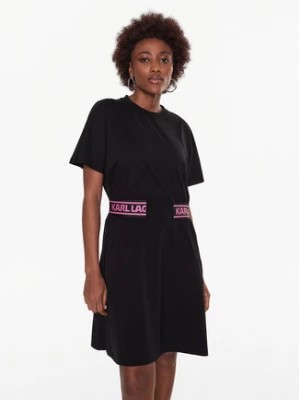 Zdjęcie produktu KARL LAGERFELD Sukienka codzienna 225W1352 Czarny Regular Fit