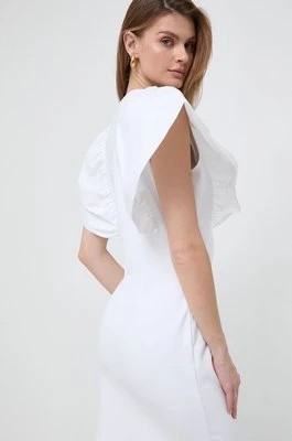 Zdjęcie produktu Karl Lagerfeld sukienka kolor biały mini dopasowana