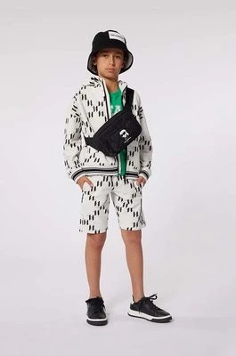 Zdjęcie produktu Karl Lagerfeld szorty bawełniane dziecięce kolor beżowy