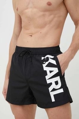 Zdjęcie produktu Karl Lagerfeld szorty kąpielowe kolor czarny