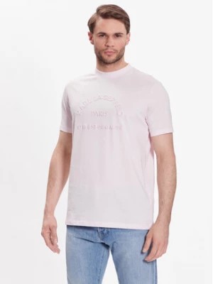 Zdjęcie produktu KARL LAGERFELD T-Shirt Crew Neck 755053 532224 Różowy Regular Fit