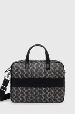 Zdjęcie produktu Karl Lagerfeld torba na laptopa kolor czarny