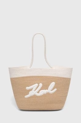 Zdjęcie produktu Karl Lagerfeld torba plażowa kolor biały