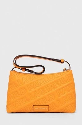 Zdjęcie produktu Karl Lagerfeld torebka kolor pomarańczowy
