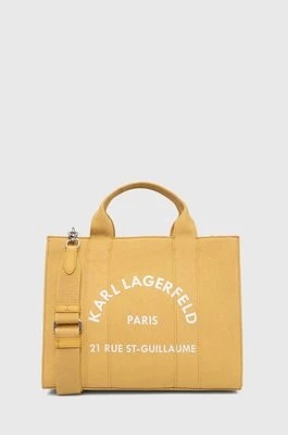 Zdjęcie produktu Karl Lagerfeld torebka kolor żółty