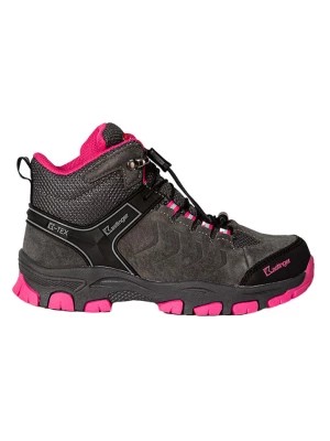 Zdjęcie produktu Kastinger Skórzane buty trekkingowe w kolorze antracytowo-różowym rozmiar: 28