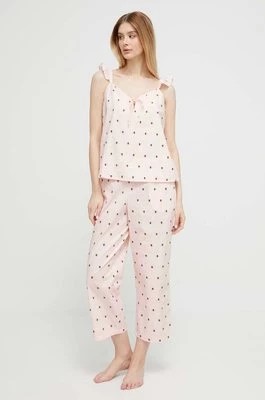 Zdjęcie produktu Kate Spade piżama bawełniana kolor różowy bawełniana