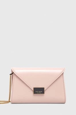 Zdjęcie produktu Kate Spade torebka skórzana kolor różowy