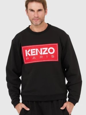 Zdjęcie produktu KENZO Czarna bluza męska z aplikacją z logo