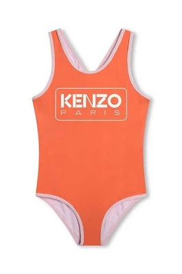 Zdjęcie produktu Kenzo Kids jednoczęściowy strój kąpielowy dziecięcy kolor czerwony