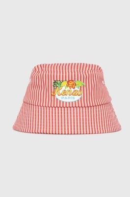 Zdjęcie produktu Kenzo Kids kapelusz bawełniany dziecięcy kolor biały bawełniany