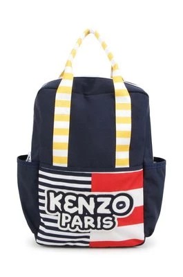 Zdjęcie produktu Kenzo Kids plecak dziecięcy kolor czarny duży wzorzysty K60026