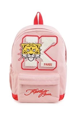 Zdjęcie produktu Kenzo Kids plecak dziecięcy kolor różowy duży z nadrukiem K60023