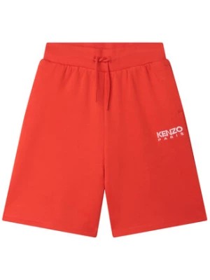Zdjęcie produktu Kenzo Kids Szorty materiałowe K24297 S Czerwony Regular Fit