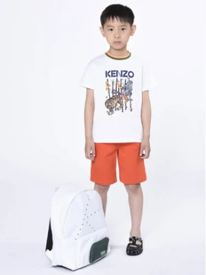 Zdjęcie produktu Kenzo Kids T-Shirt K15617 S Biały Regular Fit