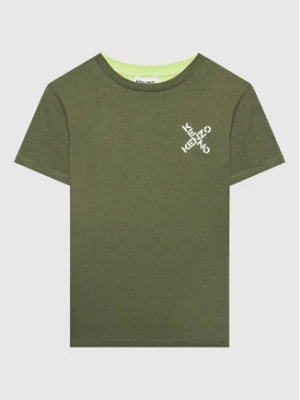 Zdjęcie produktu Kenzo Kids T-Shirt K25680 Zielony Regular Fit