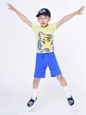 Zdjęcie produktu Kenzo Kids T-Shirt K25788 S Żółty Regular Fit