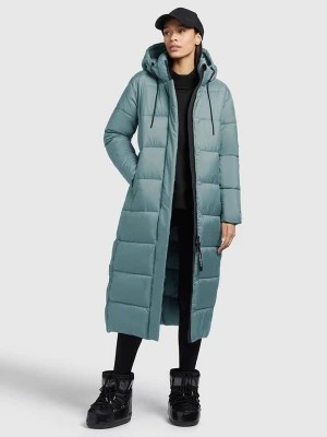 Zdjęcie produktu Khujo Płaszcz pikowany "Sorea Matt" w kolorze błękitnym rozmiar: XL