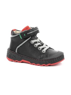 Zdjęcie produktu Kickers Skórzane sneakersy "Kick Teen" w kolorze czarnym rozmiar: 35