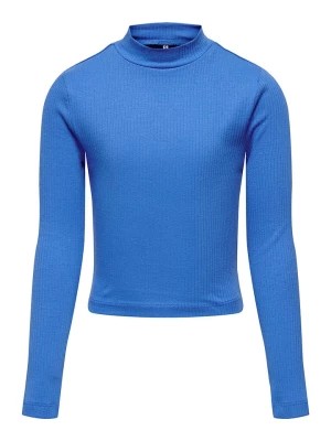 Zdjęcie produktu KIDS ONLY Koszulka "Linea" w kolorze niebieskim rozmiar: 122/128