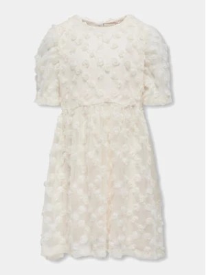 Zdjęcie produktu Kids ONLY Sukienka elegancka Rosita 15320277 Biały Regular Fit