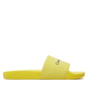 Zdjęcie produktu Klapki Calvin Klein Jeans Slide Monogram Co YW0YW00103 Blazing Yellow/Bright White 0LJ
