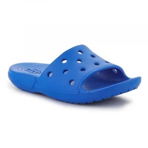 Zdjęcie produktu Klapki Crocs Classic Slide K Jr 206396-4KZ niebieskie