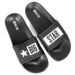 Zdjęcie produktu Klapki męskie plażowe gumowe czarne Big Star DD174699