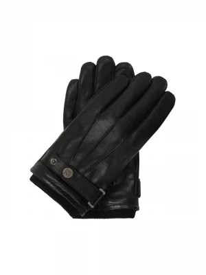 Zdjęcie produktu Klasyczne czarne rękawiczki męskie Kazar