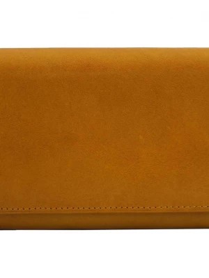 Zdjęcie produktu Klasyczne portfele skórzane damskie - Barberinis - Żółty ciemny Merg