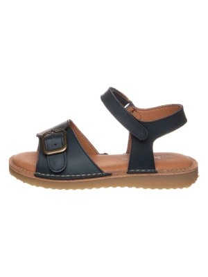 Zdjęcie produktu kmins Skórzane sandały w kolorze czarnym rozmiar: 26