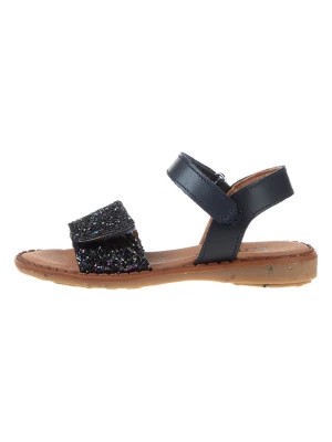 Zdjęcie produktu kmins Skórzane sandały w kolorze granatowym rozmiar: 27