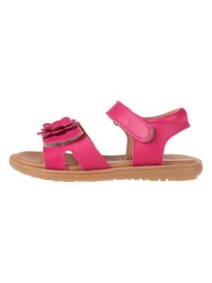 Zdjęcie produktu kmins Skórzane sandały w kolorze różowym rozmiar: 26