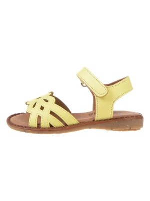 Zdjęcie produktu kmins Skórzane sandały w kolorze żółtym rozmiar: 28