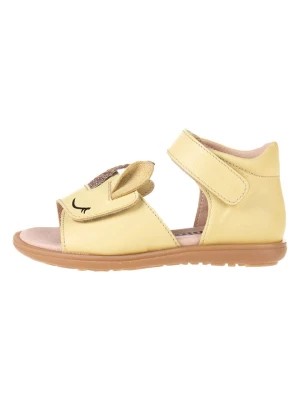 Zdjęcie produktu kmins Skórzane sandały w kolorze żółtym rozmiar: 31