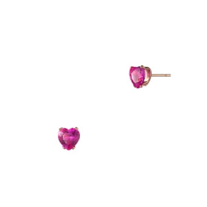 Zdjęcie produktu Kolczyki kształcie serca z cyrkonią Holiday