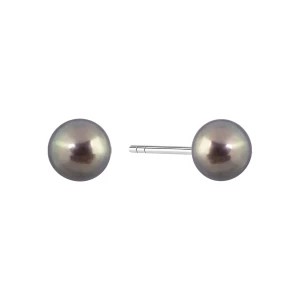 Zdjęcie produktu Kolczyki srebrne z perłami - Pearls Pearls - Biżuteria YES