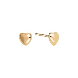 Zdjęcie produktu Kolczyki złote - serca - Mini Mini - Biżuteria YES