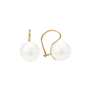 Zdjęcie produktu Kolczyki złote z perłą - Pearls Pearls - Biżuteria YES