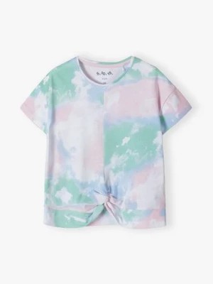 Zdjęcie produktu Kolorowy t-shirt bawełniany dla dziewczynki 5.10.15.