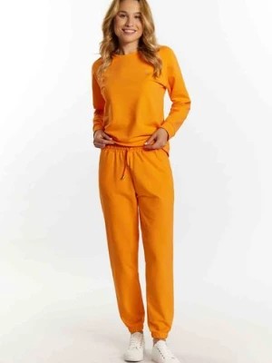 Zdjęcie produktu Komplet dresowy damski pomarańczowy Golden Queen