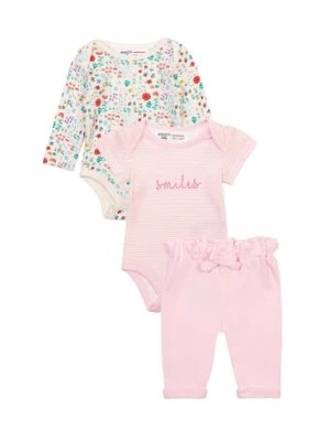 Zdjęcie produktu Komplet niemowlęcy bawełniany- body i spodnie 3pak Minoti